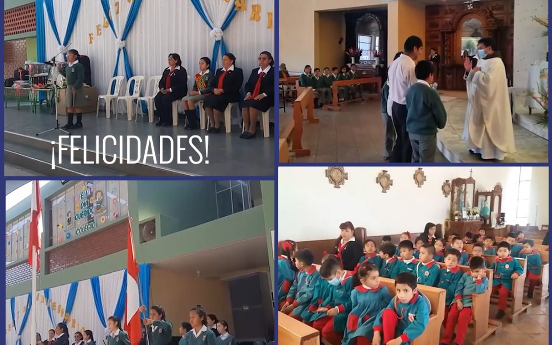 41º Aniversario de la Institución educativa «Santa María de los Ángeles» en Perú