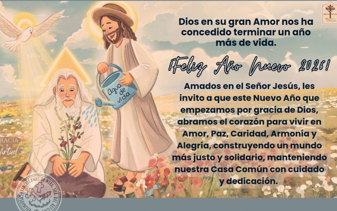 ¡Feliz Año nuevo! Les desean las RRFFNSR